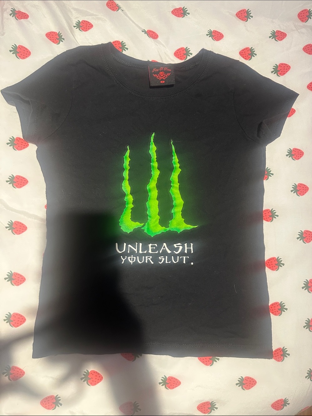 Punk N Kisses Monster Baby Tee